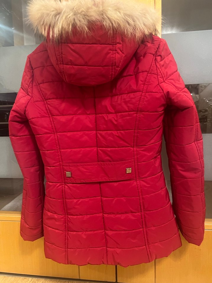 Ekol 38 Beden Kırmızı Kadın Mont - Görsel 2