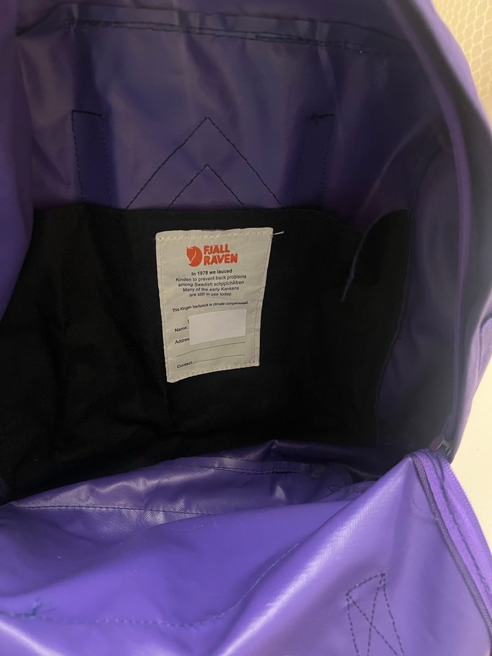 Orijinal Kanken Mor Kadın Sırt Çantası - Görsel 4
