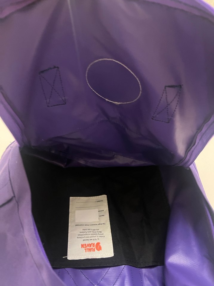 Orijinal Kanken Mor Kadın Sırt Çantası - Görsel 5