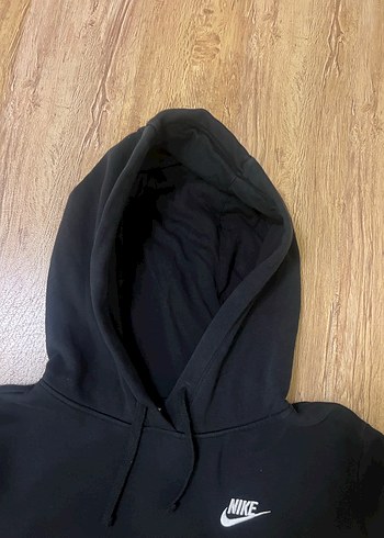 Orijinal Nike Siyah Kapüşonlu Sweatshirt - Görsel 4