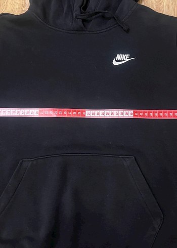 Orijinal Nike Siyah Kapüşonlu Sweatshirt - Görsel 6