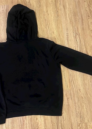 Orijinal Nike Siyah Kapüşonlu Sweatshirt - Görsel 2