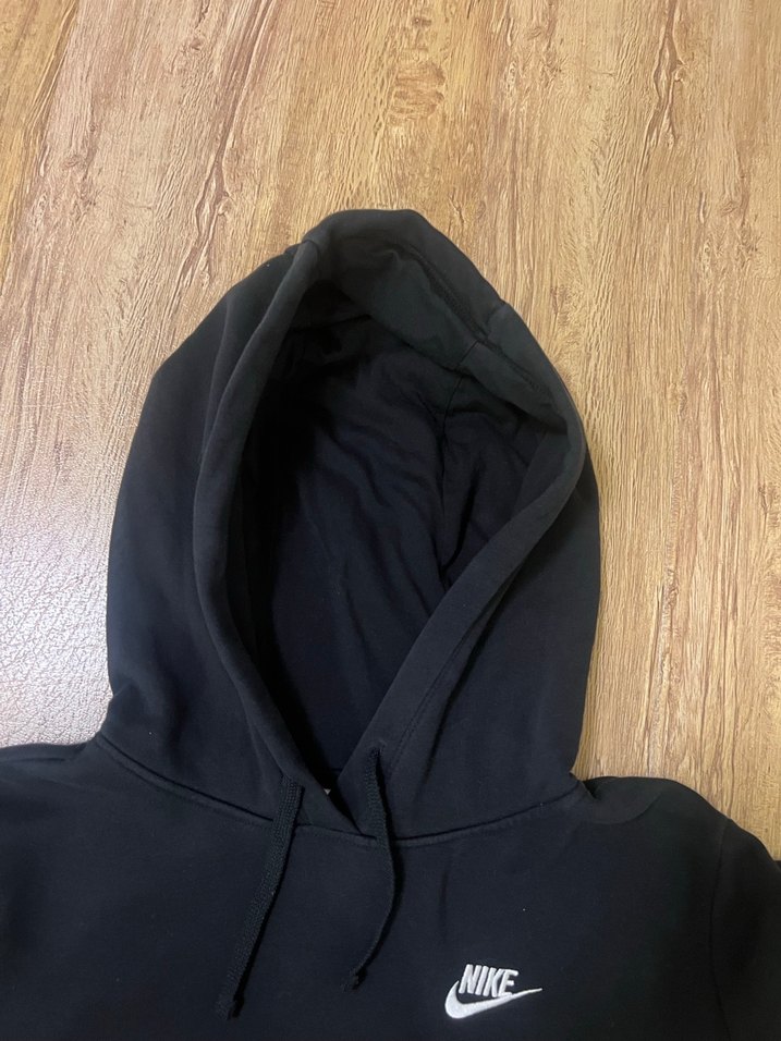 Orijinal Nike Siyah Kapüşonlu Sweatshirt - Görsel 4