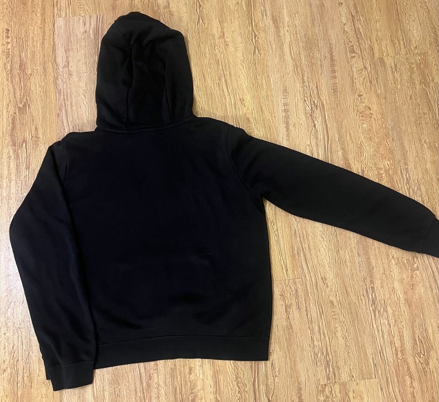 Orijinal Nike Siyah Kapüşonlu Sweatshirt - Görsel 2