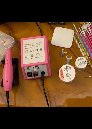 Pastel Pembe Manikür Pedikür Seti