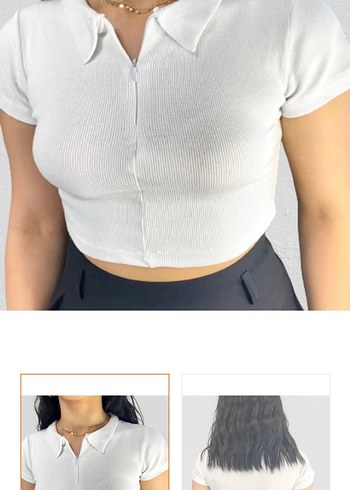 Crop tişört