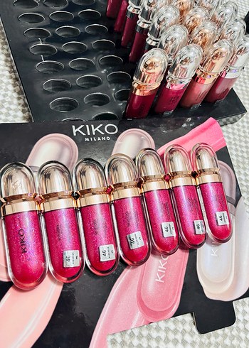 Parlak Pembe KIKO lipgloss - Görsel 4