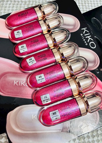 Parlak Pembe KIKO lipgloss - Görsel 5
