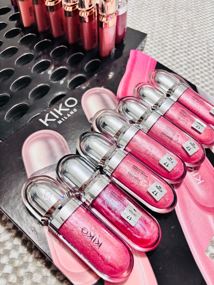 KIKO Milano Renkli Pembe parlak lipgloss - Görsel 4