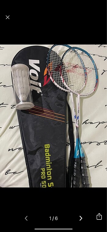 Voit Pro 504 3 top 2 raket badminton