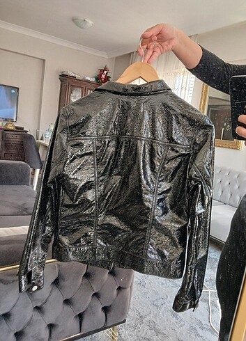 Mavi Jeans Serenay Mavi Gold serisi Parlak Ceket