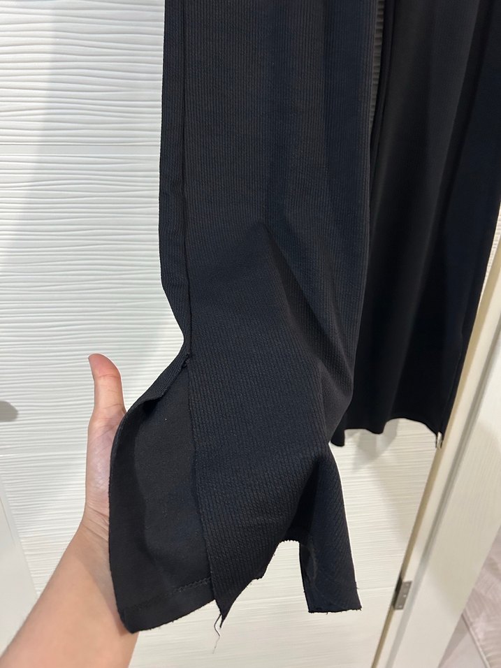 Kısa Kollu Siyah Kadın Takım - Görsel 3