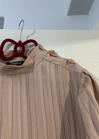 Uzun  Elbise omuz düğme detaylı dar kalıp - Görsel 2