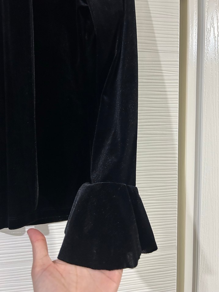 Kadife Bluz Hiç giyilmedi - Görsel 5