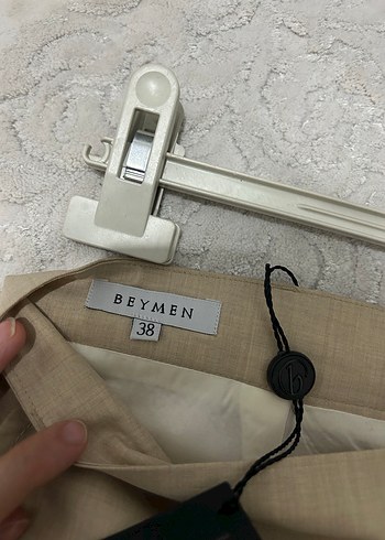 Bej  Mini Kalem Etek - Görsel 3