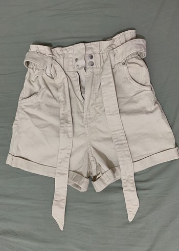 H&M   kot şort - Görsel 3