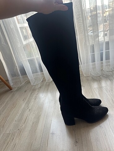Deichmann Uzun süet çizme