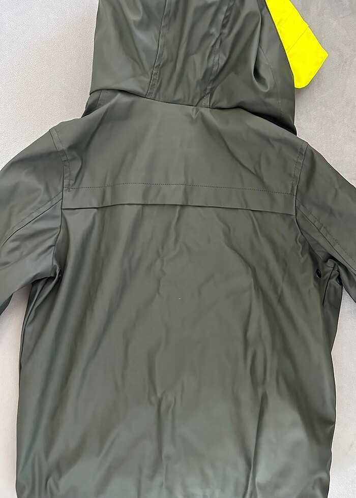 Yağmurluk çift şapkalı - Görsel 5