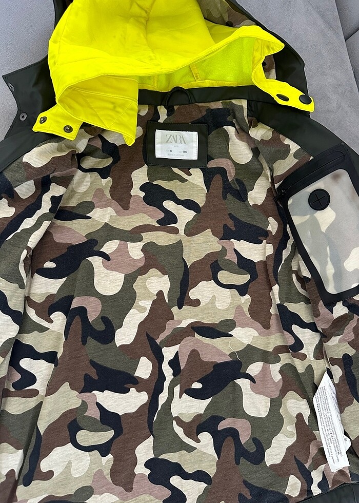 Yağmurluk çift şapkalı - Görsel 3