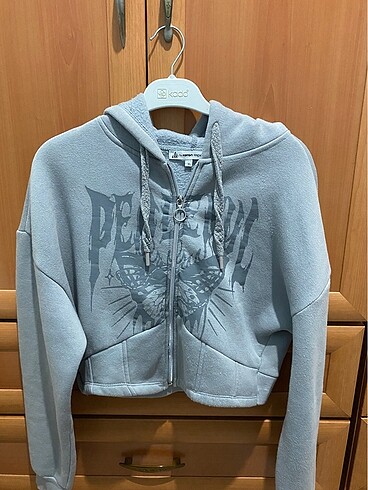 Crop hırka