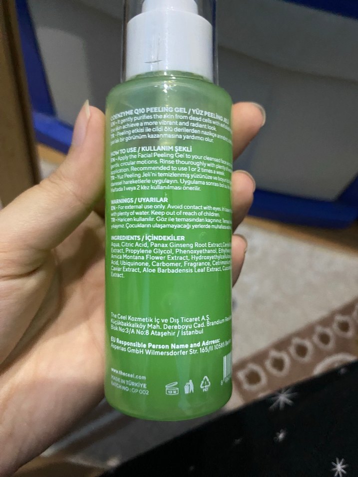 CEEL Coenzyme Q10 Peeling Jel — görsel 2/4