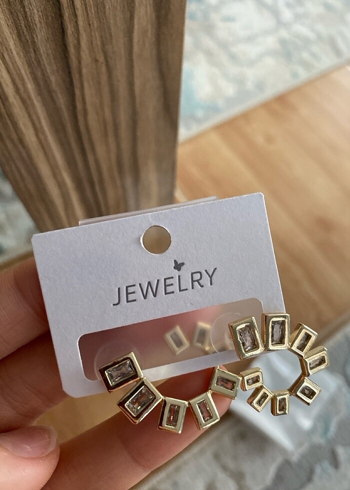 çelik küpe - Görsel 3