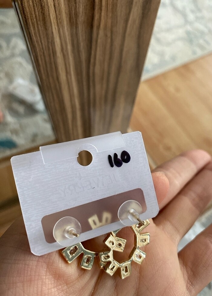 çelik küpe - Görsel 4