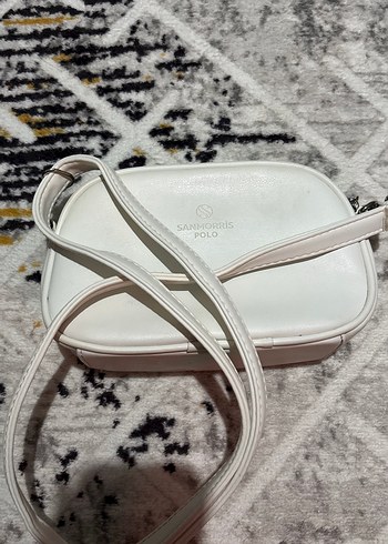 Bej Deri Kadın Çapraz Çanta - Görsel 5