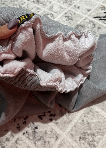 Gri Rahat Kesim Kadın Eşofman Altı - Görsel 3