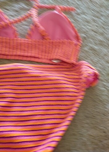 34 Beden turuncu Renk Bayan bikini