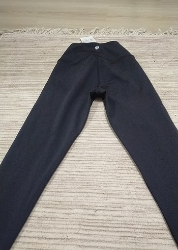 Gri Spor Kesim Kadın Tayt - Görsel 5