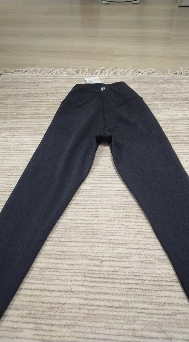 Gri Spor Kesim Kadın Tayt - Görsel 5