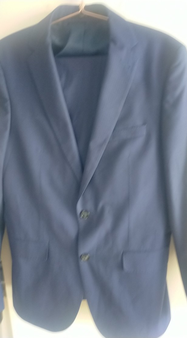 Mavi Erkek Normal Kesim Takım Elbise Ceket - Görsel 4