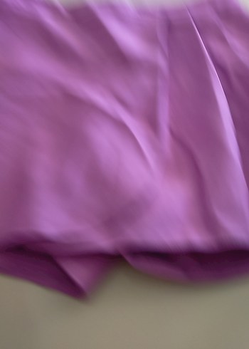 Mor Pilili Mini  Şortu - Görsel 4