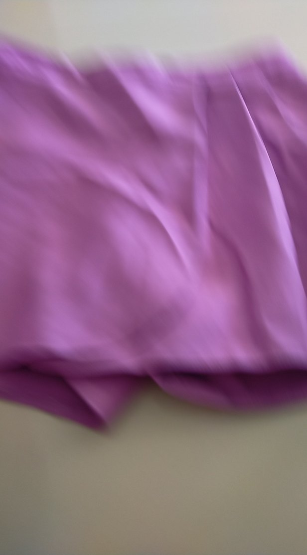 Mor Pilili Mini  Şortu - Görsel 4