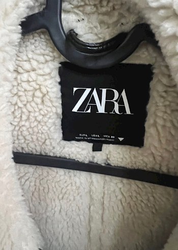 Zara Kürk Detaylı Siyah Deri Kadın Kışlık Ceket - Görsel 2