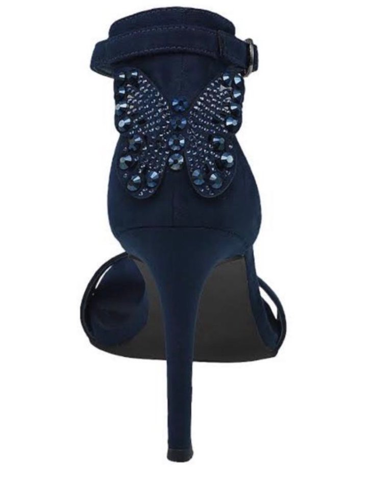 Deichmann Süet Stiletto Topuklu Kadın Abiye Ayakkabı - Görsel 2