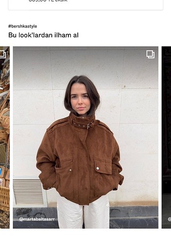 Kahverengi Suni Süet Kemerli Kadın Ceket - Görsel 3