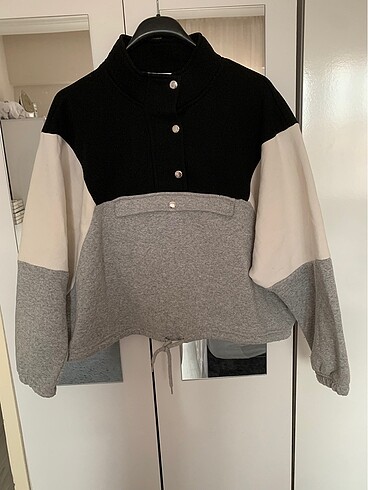 Kadın sweatshirt defosuz Koton marka M beden