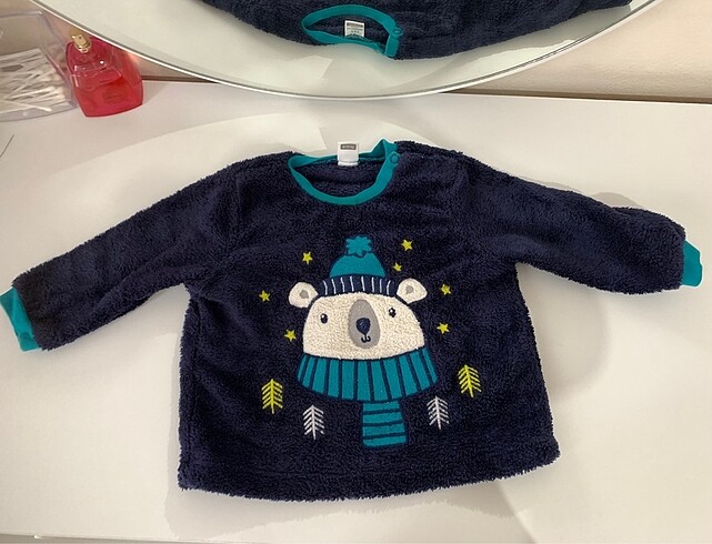 Bebek üst pijama defosuz çok iyi durumda 9-12 aylık