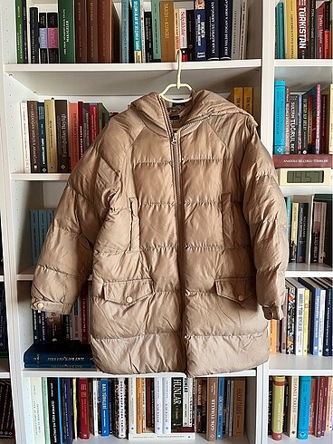 Trendyolmilla Oversize Bej Şişme Mont