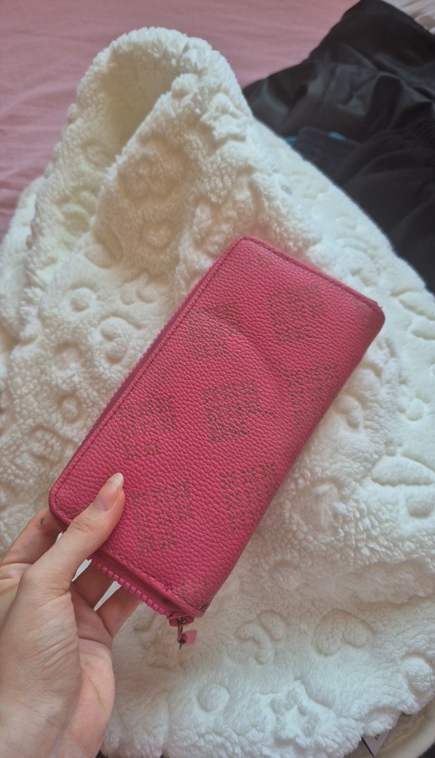 Kırmızı Deri Fermuarlı Kadın Cüzdanı - Görsel 3