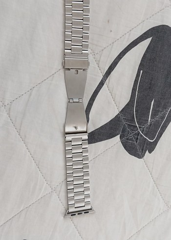 Apple watch saat kordonu erkek stain stells paslanmaz çelik - Görsel 6