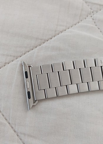 Apple watch saat kordonu erkek stain stells paslanmaz çelik - Görsel 4