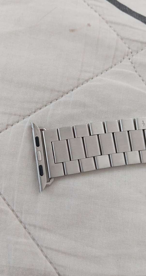 Apple watch saat kordonu erkek stain stells paslanmaz çelik - Görsel 4