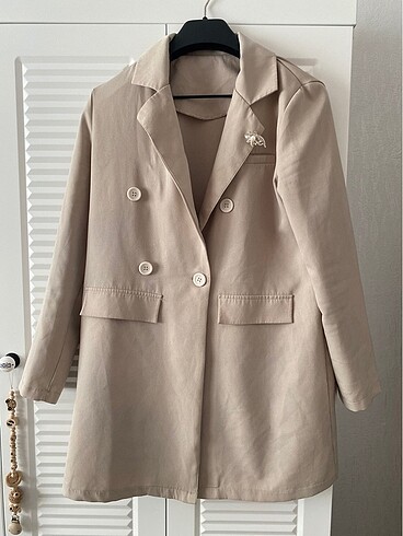 universal Beden camel Renk Blazer ceket