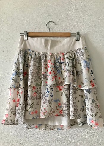 2 Adet Çiçek Desenli Etek/HİÇ GİYİLMEDİ - Görsel 10