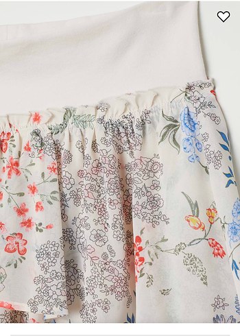 2 Adet Çiçek Desenli Etek/HİÇ GİYİLMEDİ - Görsel 9