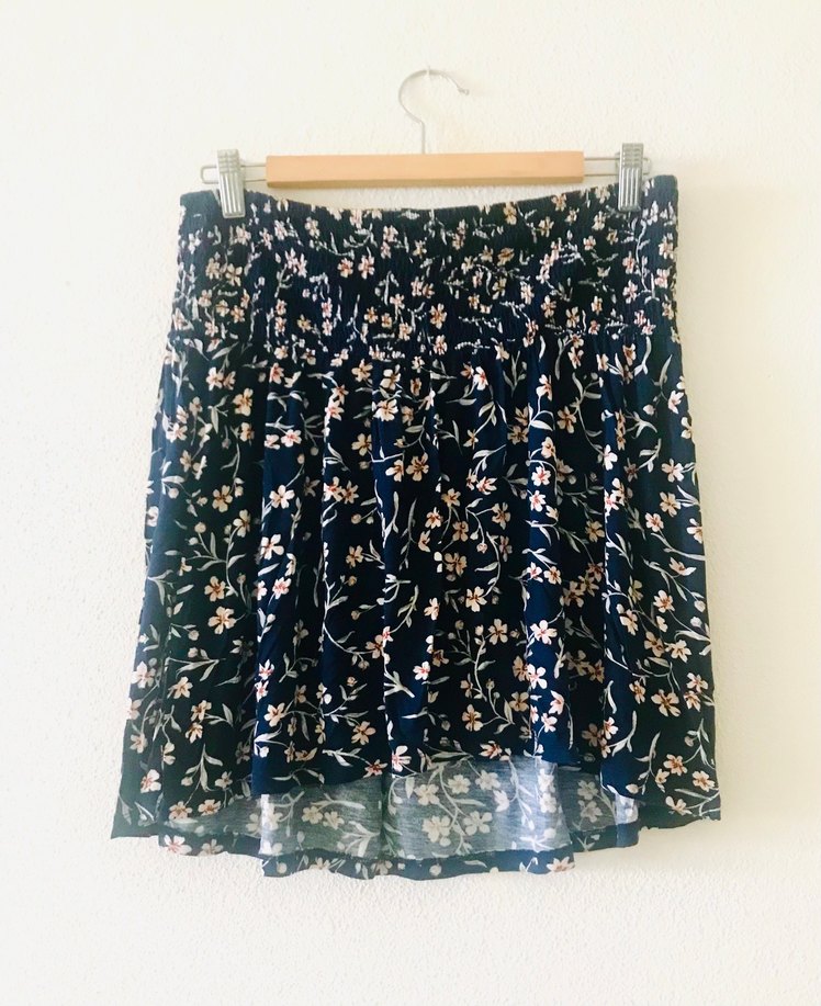 2 Adet Çiçek Desenli Etek/HİÇ GİYİLMEDİ - Görsel 5