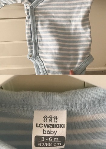 Lc Waikiki 3 Aylık Bebek Body - Görsel 7
